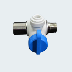 ANGLE STOP VALVE 3/8X3/8X1/4 for Under Counter Hook Up